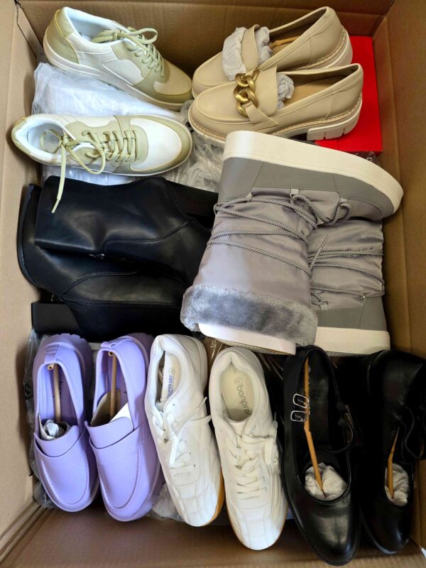 The photo shows a package with clothing in the category BPS.
