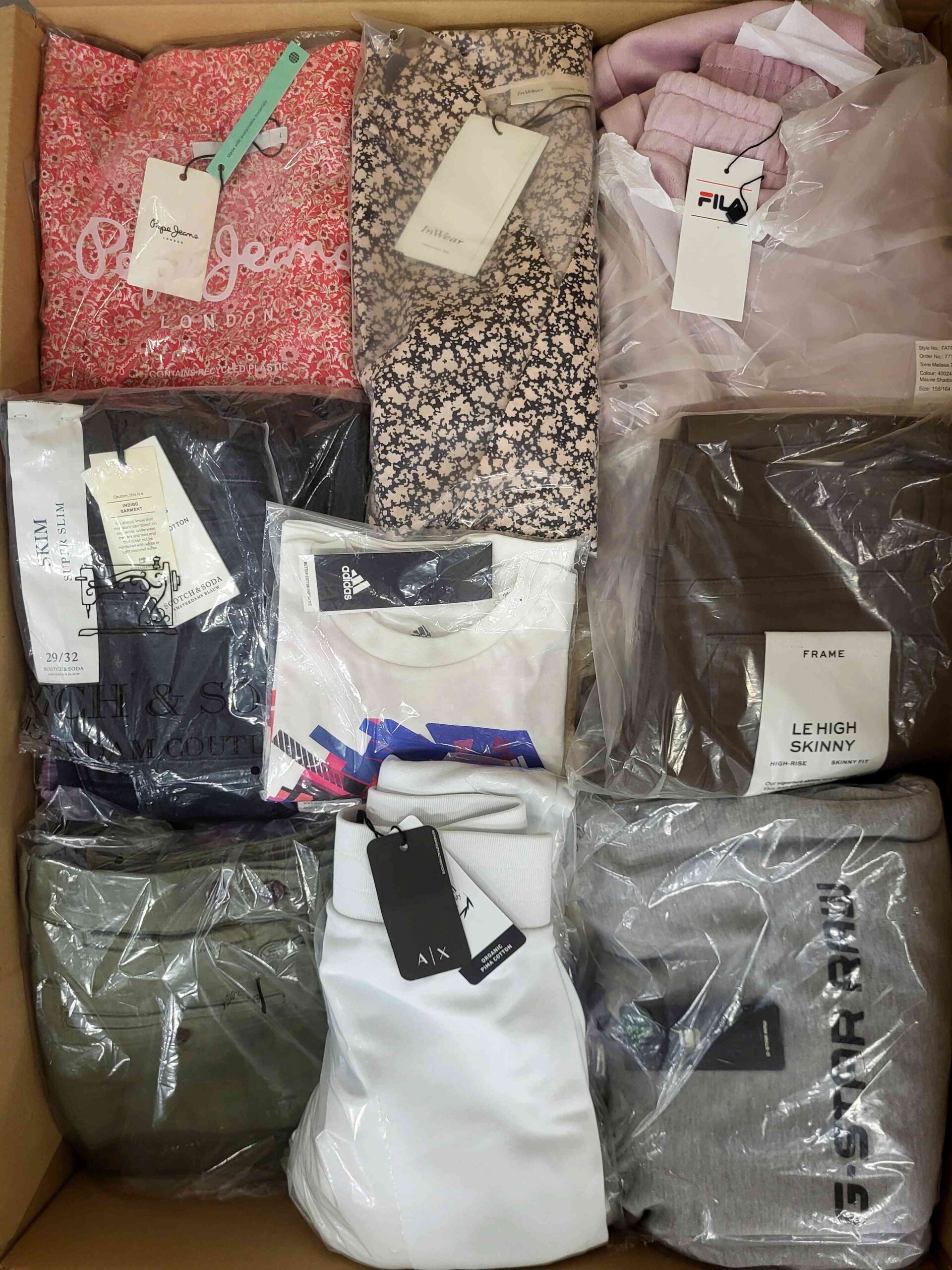 A769 3 The photo shows a package with clothing in the category A.