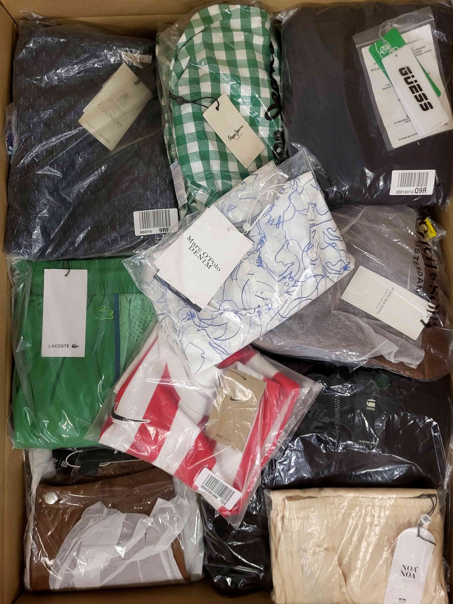 A775 3 The photo shows a package with clothing in the category A.