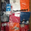 The photo shows a package with clothing in the category H.