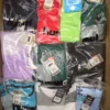 The photo shows a package with clothing in the category H.