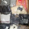 The photo shows a package with clothing in the category B.