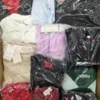 The photo shows a package with clothing in the category C.