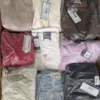 The photo shows a package with clothing in the category B.