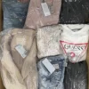 The photo shows a package with clothing in the category B.