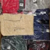 The photo shows a package with clothing in the category BB.