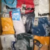 The photo shows a package with clothing in the category H.
