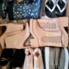 The photo shows a package with footwear in the category BSU.