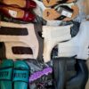 The photo shows a package with footwear in the category BSU.