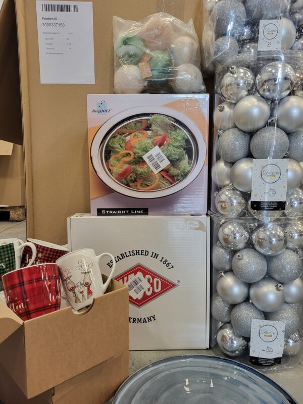 The photo shows a package with clothing in the category C.