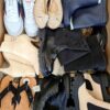 The photo shows a package with footwear in the category BSU.