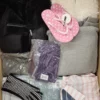 The photo shows a package with clothing in the category TSC.