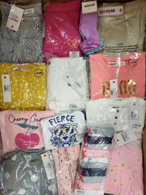 The photo shows a package with clothing in the category N.