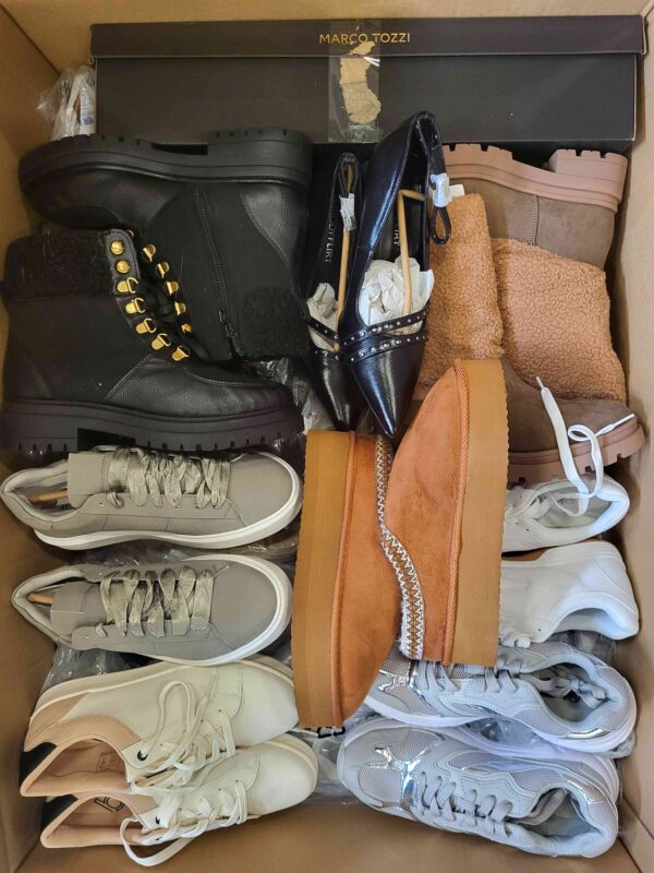 The photo shows a package with clothing in the category BPS.