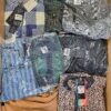 The photo shows a package with clothing in the category BB.