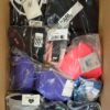 The photo shows a package with clothing in the category AU.