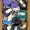 The photo shows a package with clothing in the category AU.