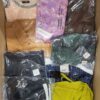 The photo shows a package with clothing in the category BB.