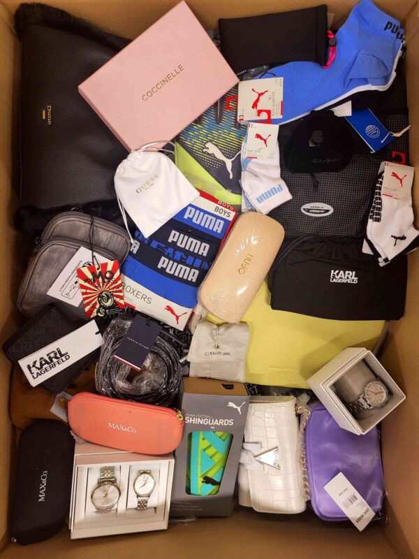 The picture shows a package with accessories in the category AA.