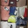 The photo shows a package with clothing in the category R.