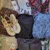 The photo shows a package with clothing in the category TSC.