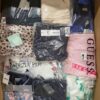 The photo shows a package with clothing in the category K.