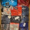 The photo shows a package with clothing in the category K.
