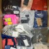 The photo shows a package with clothing in the category K.