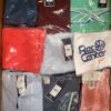 The photo shows a package with clothing in the category R.