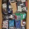 The picture shows a package with accessories in the category SA.