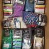 The picture shows a package with accessories in the category SA.