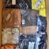 The photo shows a package with clothing in the category AP.