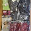 The photo shows a package with clothing in the category AP.