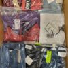 The photo shows a package with clothing in the category AP.