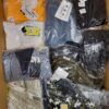 The photo shows a package with clothing in the category AP.