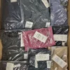 The photo shows a package with clothing in the category YA.