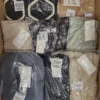 The photo shows a package with clothing in the category YA.