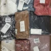 The photo shows a package with clothing in the category YA.