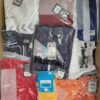 The photo shows a package with clothing in the category H.
