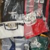 The photo shows a package with clothing in the category H.