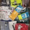 The photo shows a package with clothing in the category H.
