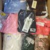 The photo shows a package with clothing in the category A.