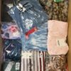 The photo shows a package with clothing in the category A.