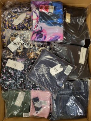 The photo shows a package with clothing in the category A.