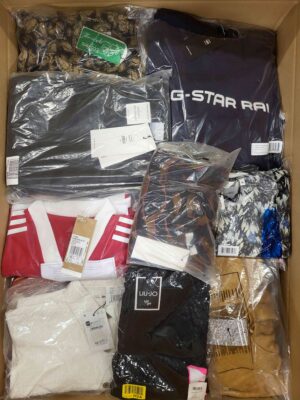 The photo shows a package with clothing in the category A.