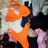 The photo shows a package with clothing in the category BSN.