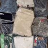 The photo shows a package with clothing in the category D.