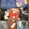 The photo shows a package with clothing in the category B.