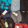 The photo shows a package with clothing in the category U.
