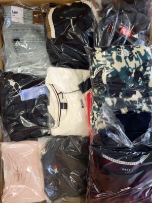 The photo shows a package with clothing in the category C.